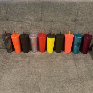 Starbucks Studded Tumbler - 24oz - Collection (10 cups) - Never Used